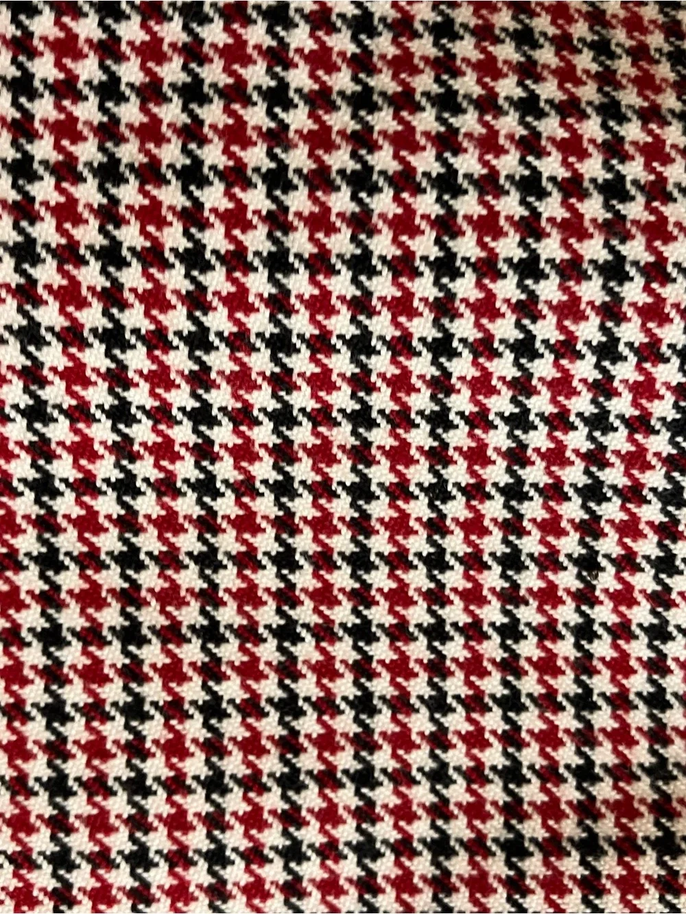 Gymboree Red and Black Houndstooth Girls' Sleeveless Top